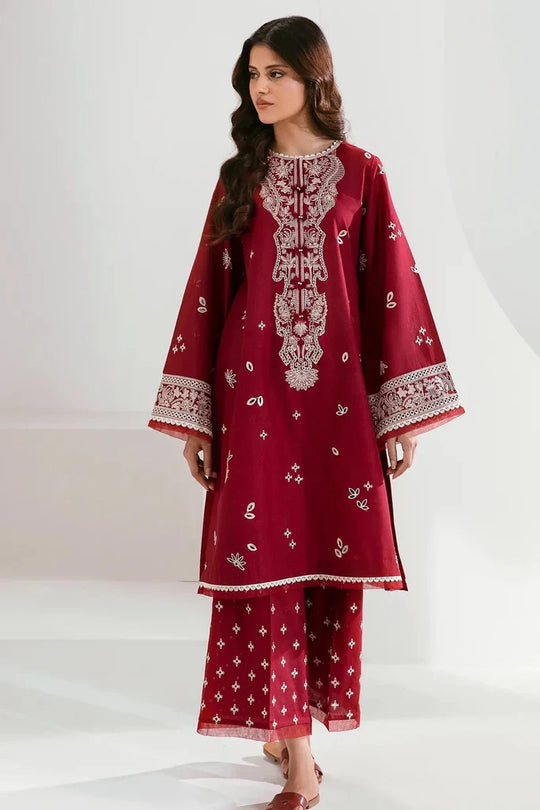 Batik Heavy Embroidered Lawn 2Piece Suit