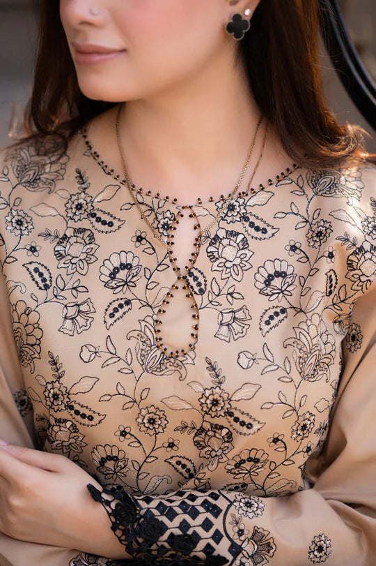 Jade - 3PC Lawn Chickenkari Embroidered Suit - VL1035