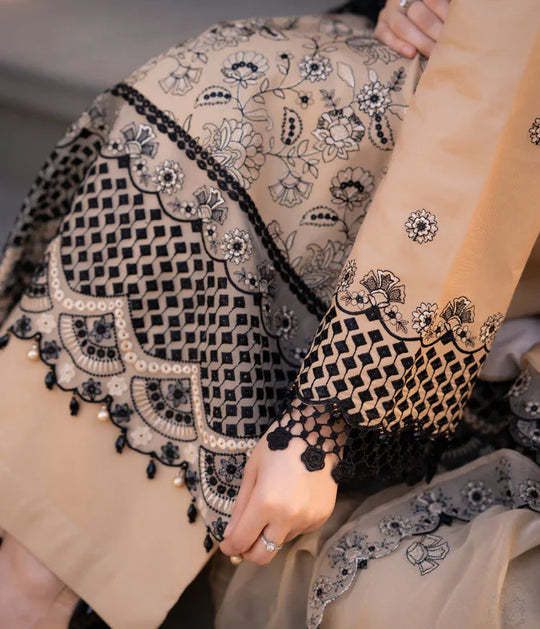 Jade - 3PC Lawn Chickenkari Embroidered Suit - VL1035